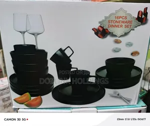 16 PCS Stoneware Dinner Set