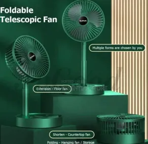 Desk Foldable Fan Usb Strong Wind 3 Gear Adjustable