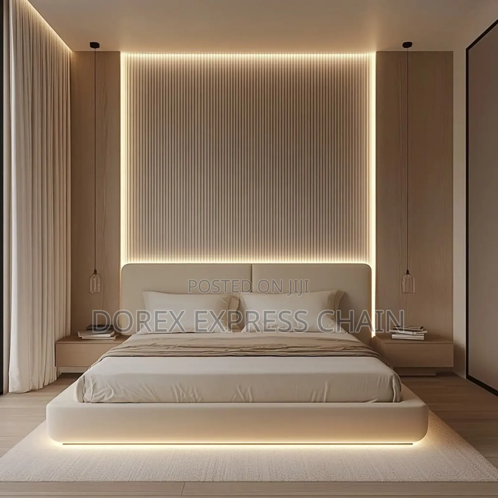 Modern Bedframe With Cladding
