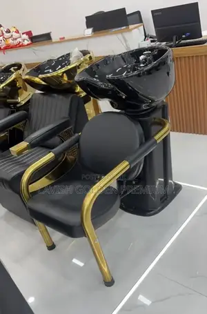 Pedicure and Manicure Chair Set.