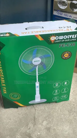 Rechargeable Fan. 18 Inche Cwolves