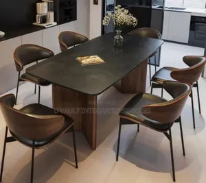 6 Seater Deluxe Marble Dinning
