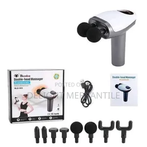 Double Head Fascial Gun Massager
