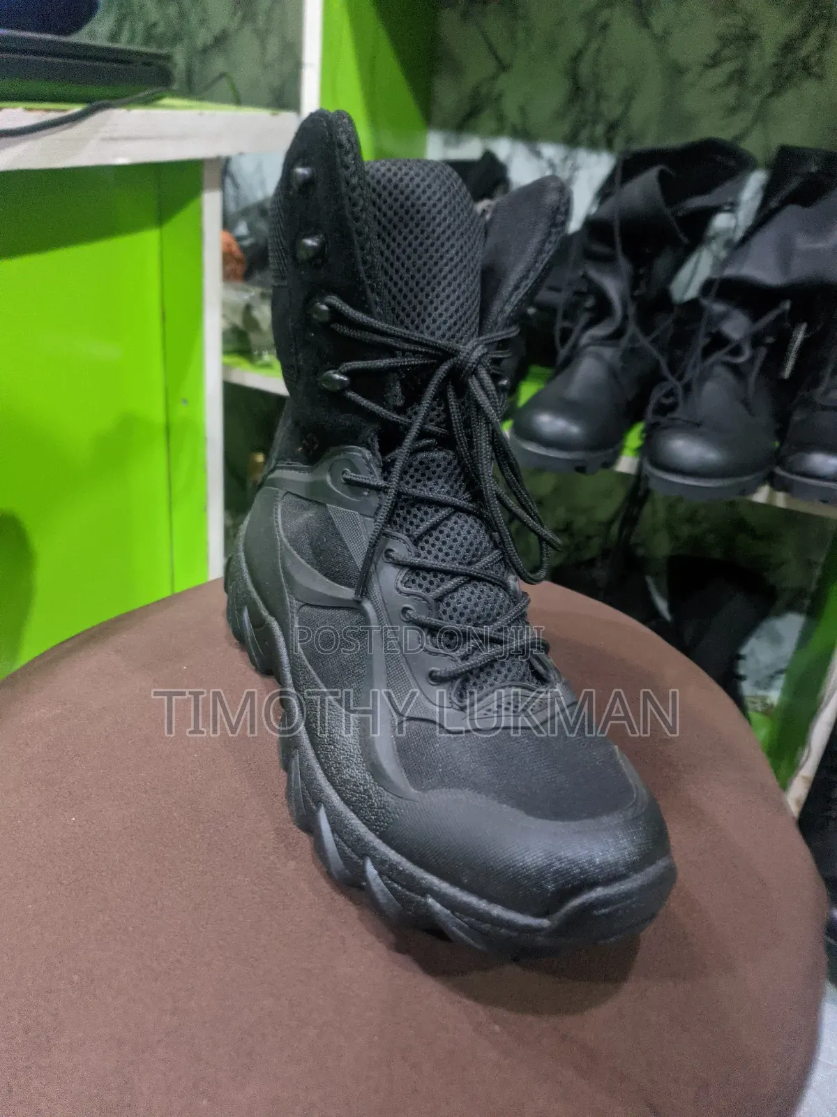 As33 Tactical Canvas Boot
