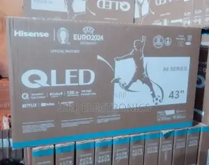 43" Hisense Qled Smart 4k Uhd Tv + Netflix + Youtube + Warranty (New)