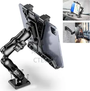 Car Tablet/Phone Holder - Heavy Duty Drill Base