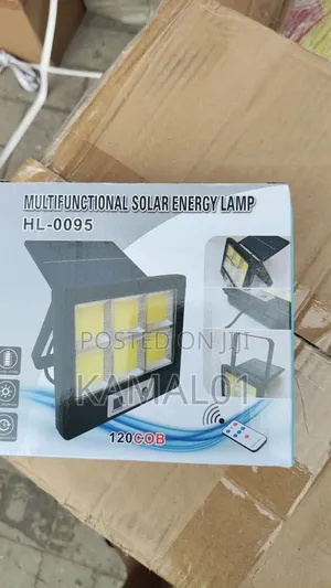 Solar Multifunctional Flood Light 
With Remote Control