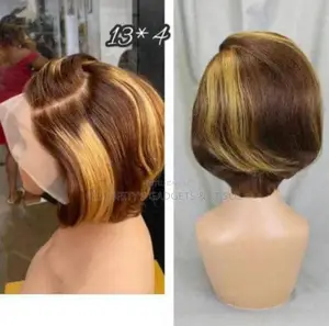 Honey Blonde Frontal Bob