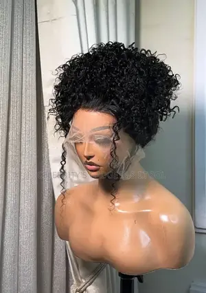 Short Curly Lace Frontal