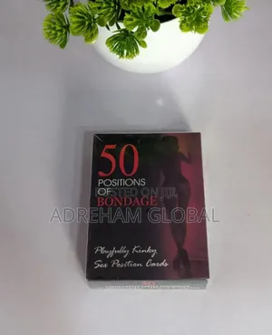 50 Positions of Bondage Sex Toy Couple Game Cards -
