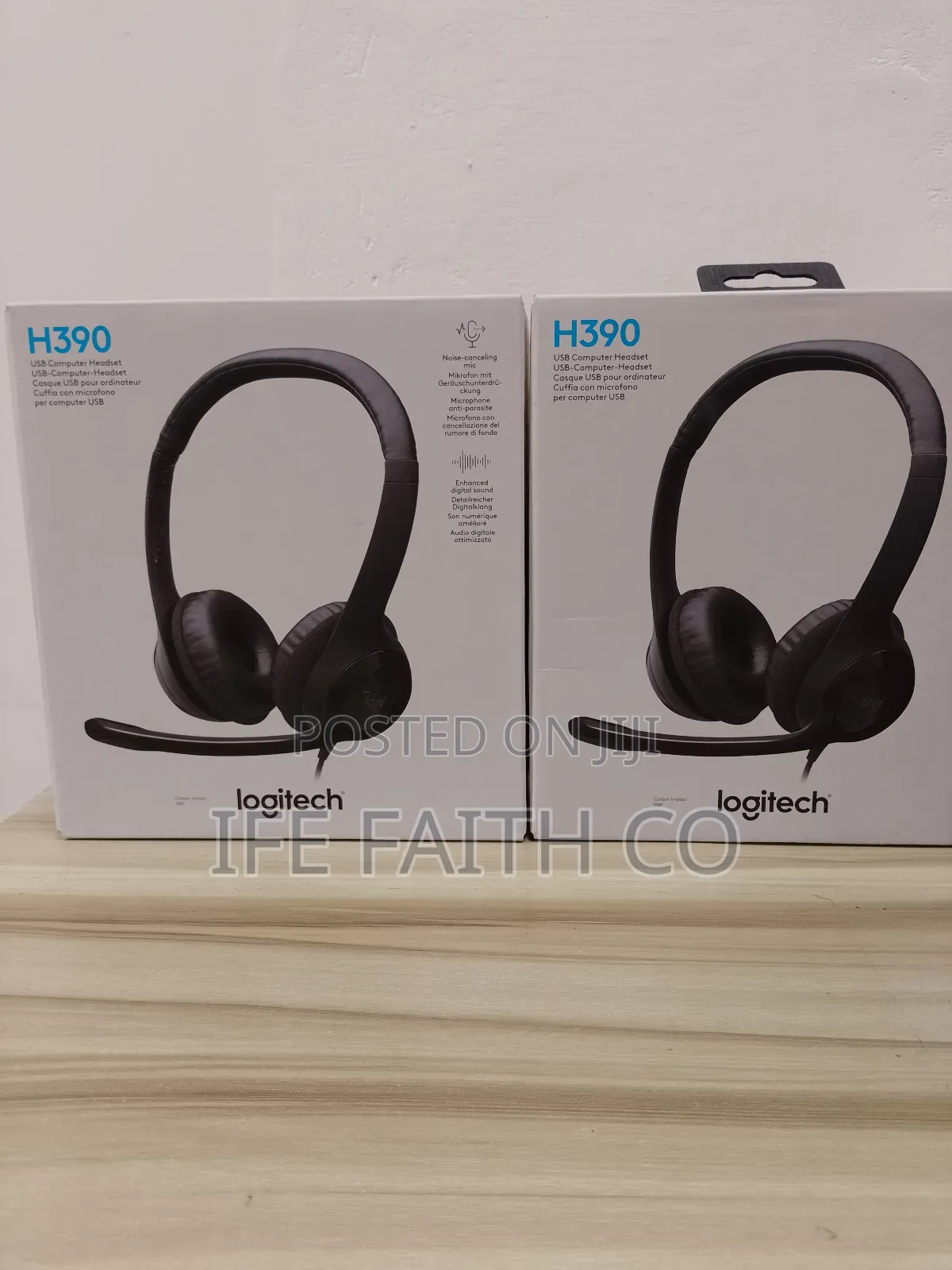 Logitech H390 Usb Wired Headset With Noise-Canceling Mic