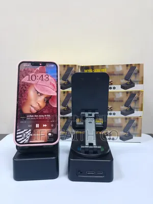 Bluetooth Speaker With Phone Stand and Power Bank
