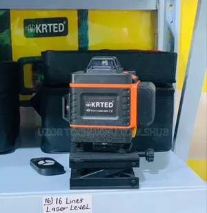 Krted 16 Lines Laser Level – 360° Self Leveling, Rechargeable