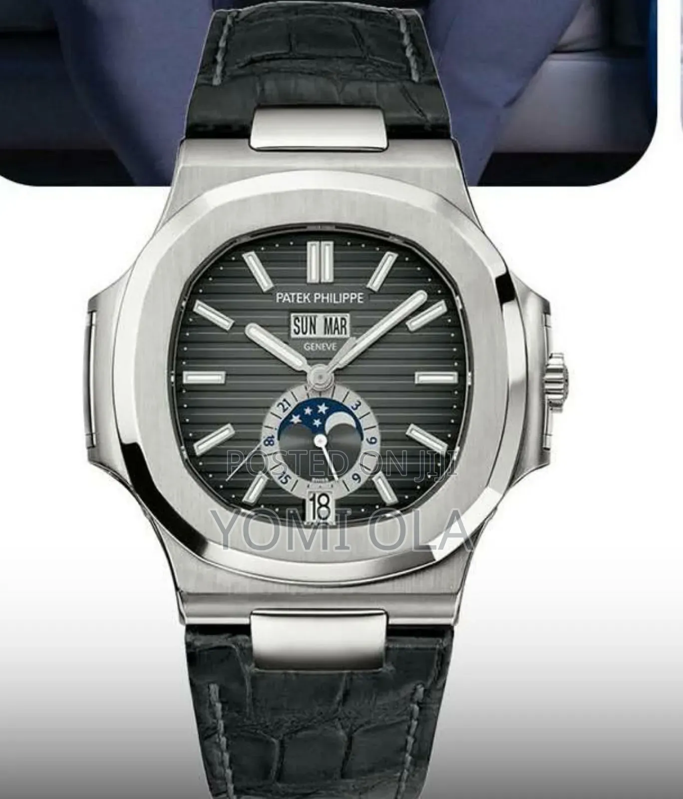 Patek Philippe Chronograph Black-Gray Dial Automatic Watch