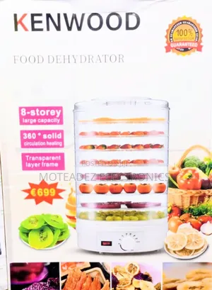 Kenwood 8 Layer Multipurpose Electric Food/Vegetable/Fruits Dehydrator