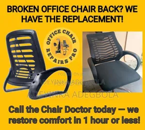 Office Gaming Chair Repair – We Come to You Anywhere in Lagos!