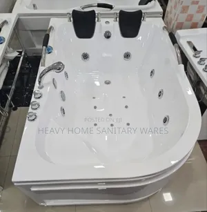 Double White Jacuzzi. H15