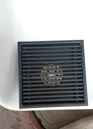 Black 10 Cm Floor Drain