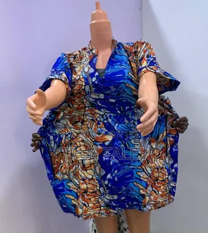 Comfortable Readymade Ankara Boubou/Abaya