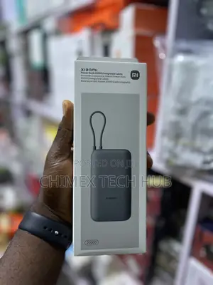 Mi Xiaomi Power Bank 20000mah (Integrated Cable)