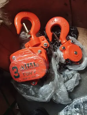 3ton Chain Block – Manual Hoist for Lifting Engines, Machines Loads!