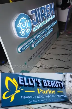 3d Facial Signage Outdoor