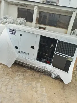 Brand New Perkins 100kva Soundproof Diesel Silent Lister Generator