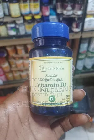 Puritans Pride Mega Potency Vitamin D3 250mcg (10,000iu)