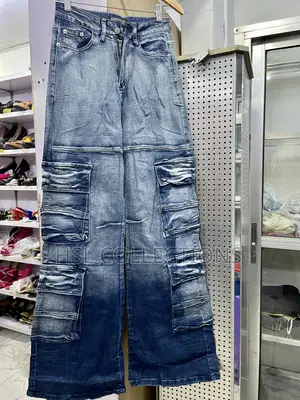 Ladies Cargo Jeans, Female Baggy Jeans