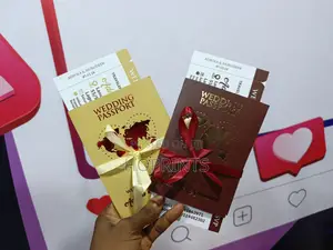 Wedding Invitation (Wedding Boarding Pass)
