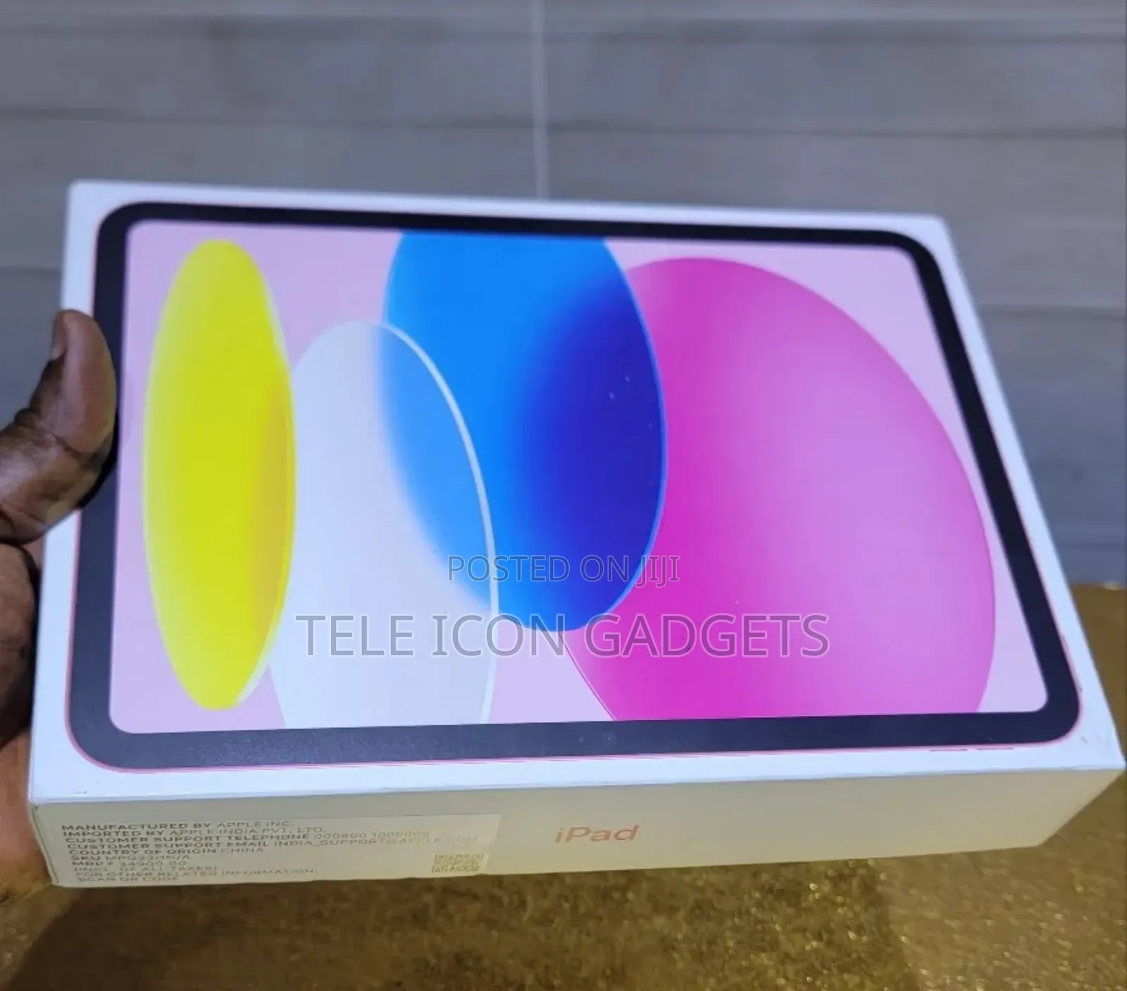 New Apple iPad (2022) 64 GB Pink