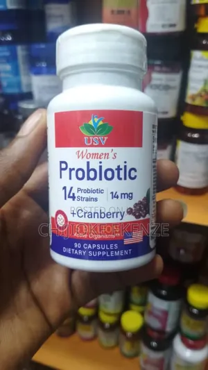 Usv Women's Probiotics 14mg + Cranberry X 90 Capsules