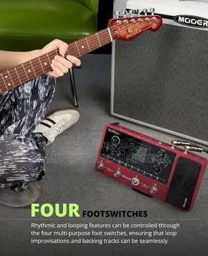 Mooer Ge150 Pro Li Guitar Modelling Multi Effects Pedal Built-in Batt.