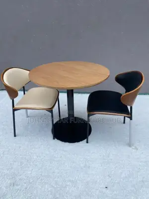 Wooden Back Restaurant Chairs With Table