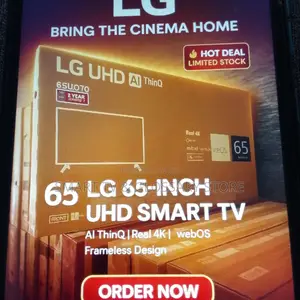 65 Smart Tv With Stunning With Sharp Contrast Ub Movie