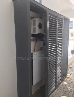 Inverter House Shade Made With Aluminium Profiles