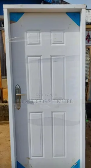White Interior Room Door