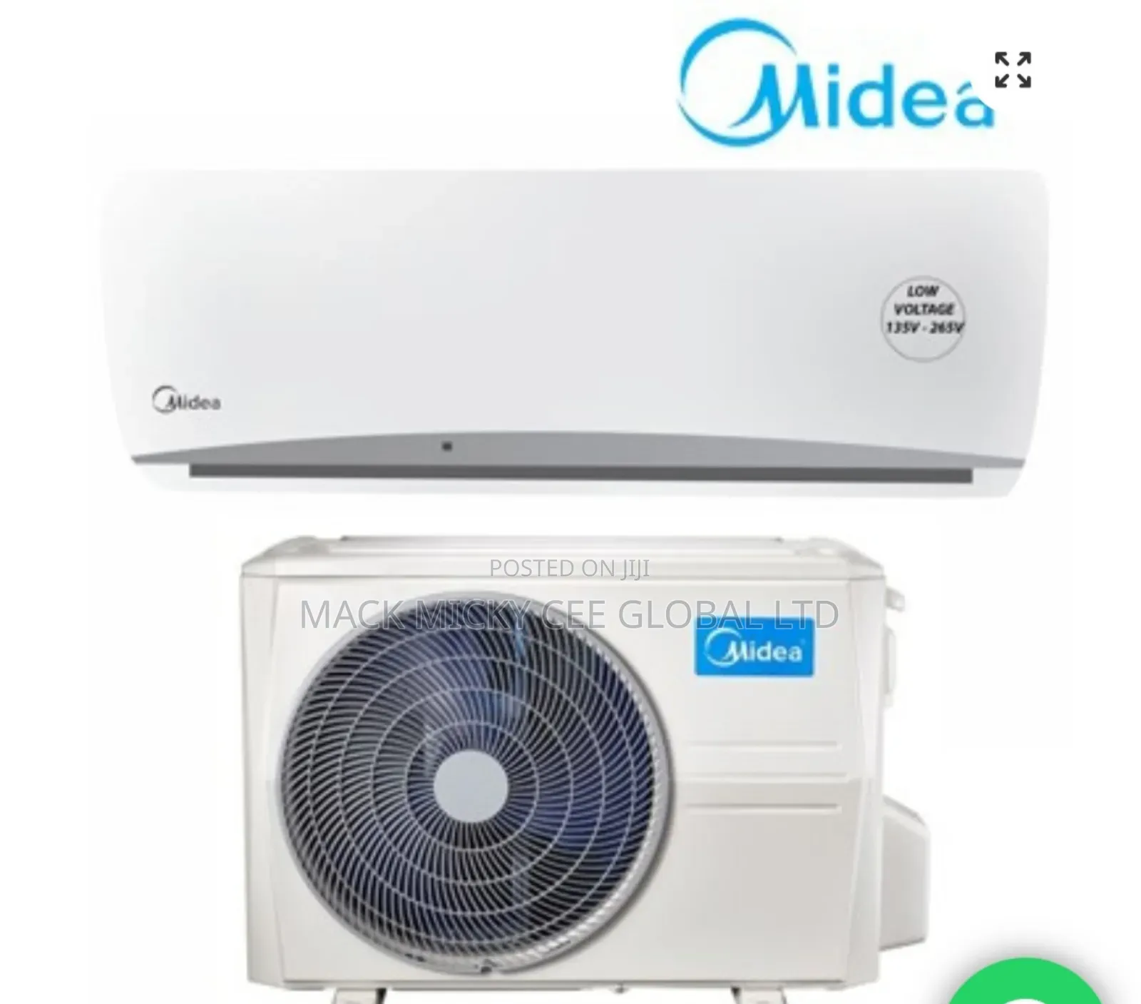 Media 1.5hp Copper Split Ac