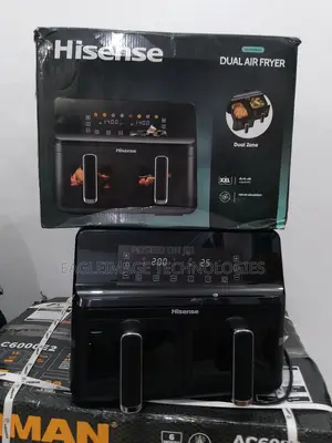 Hisense 8l Dual Zone Air Fryer: Sync Your Cooking for Family Dinners