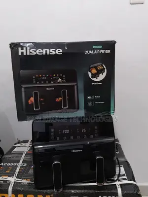 Hisense 8l Dual Basket Wonder: Visible Window for Perfect Results