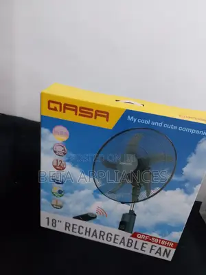 Quasa 18 Inches Multi-Speed Rechargeable Fan