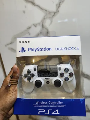 Original Sony Dualshock 4 Wireless Controller – White Edition