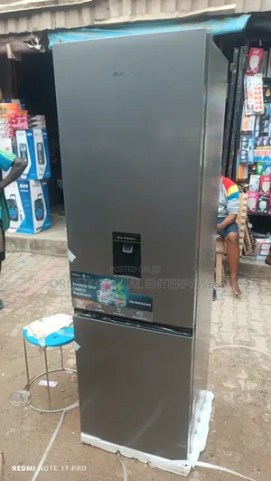 Hisense 268l Double Door Dispenser Refrigerator