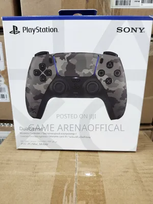 Brand New Dualsense Ps5 Controller – Gray Camo Edition