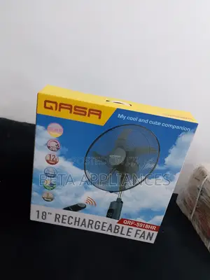Quasa 18 Inches Fan With Remote Timer
