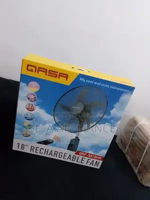 Quasa 18 Inches Rechargeable Standing Cooling Fan