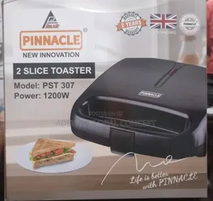 Pinnacle 2 Slice Toaster Sandwich Maker - 1200 Watts