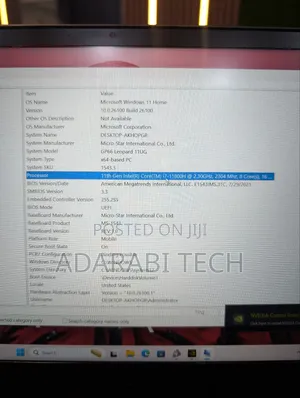 Laptop MSI GP66 LEOPARD 10UG 16GB Intel Core I7 SSD 1T