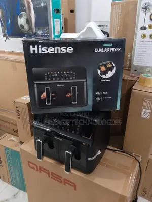 Eco-Friendly Frying: Hisense 8l Dual Air Fryer Saves Time Energy