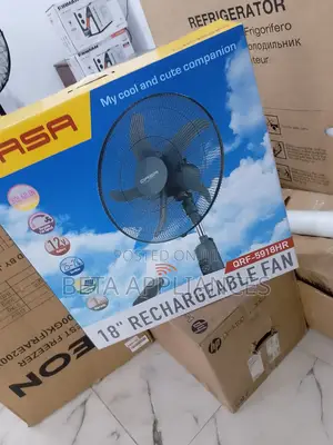 Quasa 18 Inches Standing Fan With Battery Backup